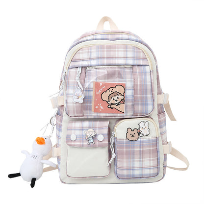 High School Students Junior High  Primary And Secondary  College Ins Style Backpacks
