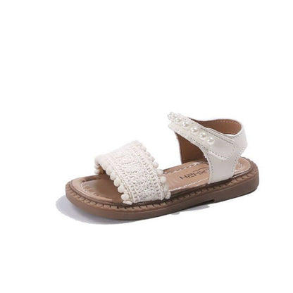 Children's Fashionable Pearl Beach Sports Sandals
