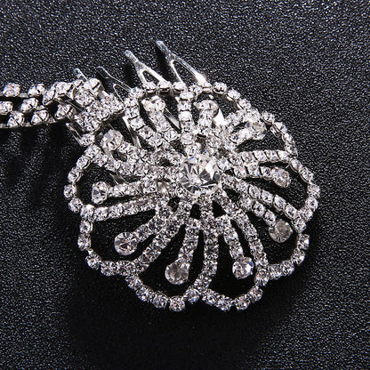 Retro Disc Hair Comb Wedding Dress Accessories