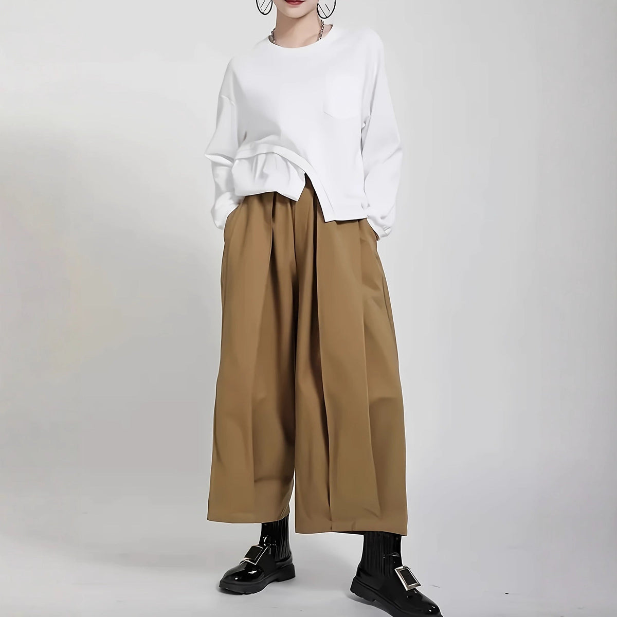 Wide-leg Pants Cross-border Loose-fit Draping Lantern Pants