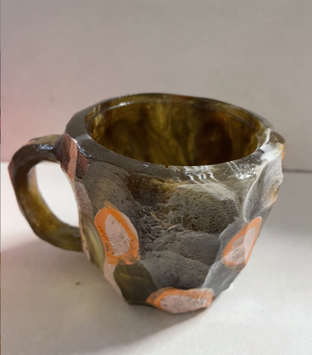 400ml Resin Crystal Coffee Mug