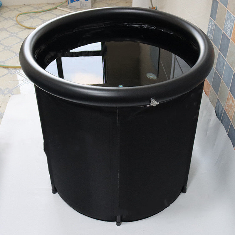 Portable Inflatable Ice Bath Tub Foldable PVC for Recovery