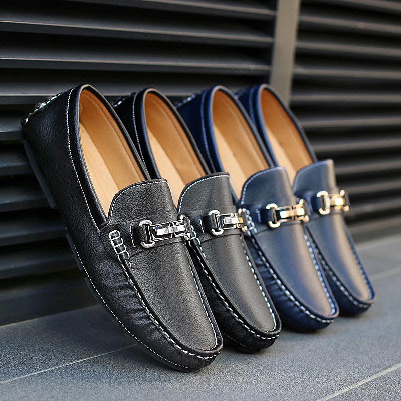 Men's Loafers Fashion Casual Leather Shoes