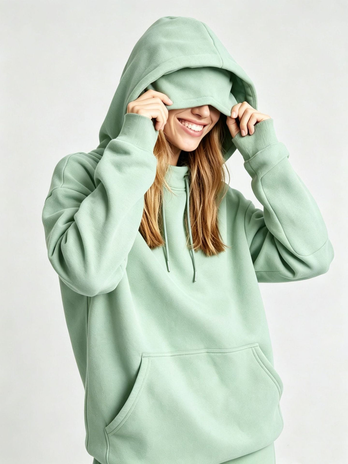 Solid Color Loose Casual Pullover Women's Clothing