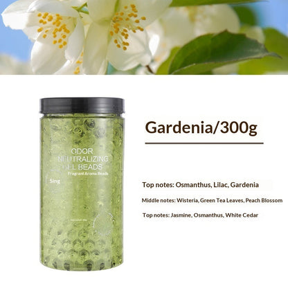 Aromatic Crystal Bead Air Freshener For Toilets, Bathrooms