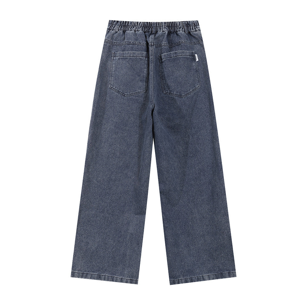 Fashion Side Striped Straight Jeans Men