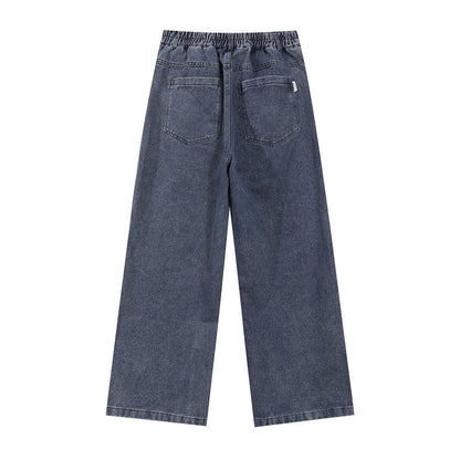 Fashion Side Striped Straight Jeans Men
