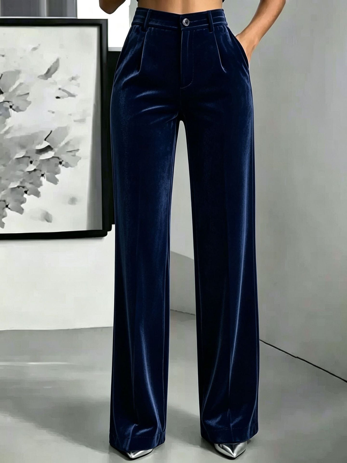 Slimming Long Suit Pants For Women European And American Style Independent E-commerce Store