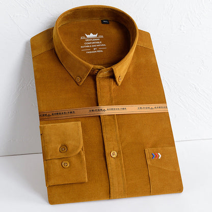 Men's Long-sleeved Shirts Men's Business Casual