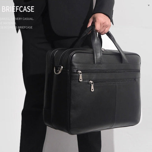 Men's Napa Leather Briefcase