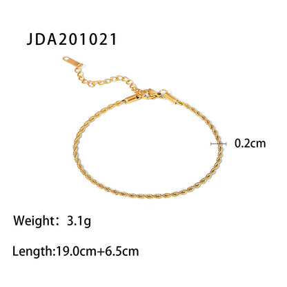 Fashion Stainless Steel Anklets Ornament