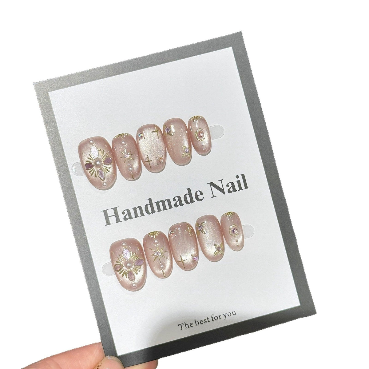 Brightening Purely Handmade Wearable Nails