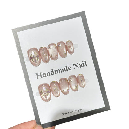 Brightening Purely Handmade Wearable Nails