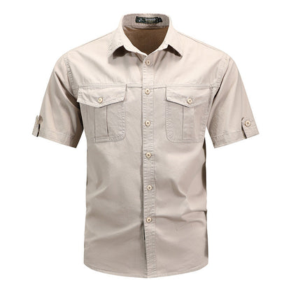Men Short Sleeve High-end Shirt