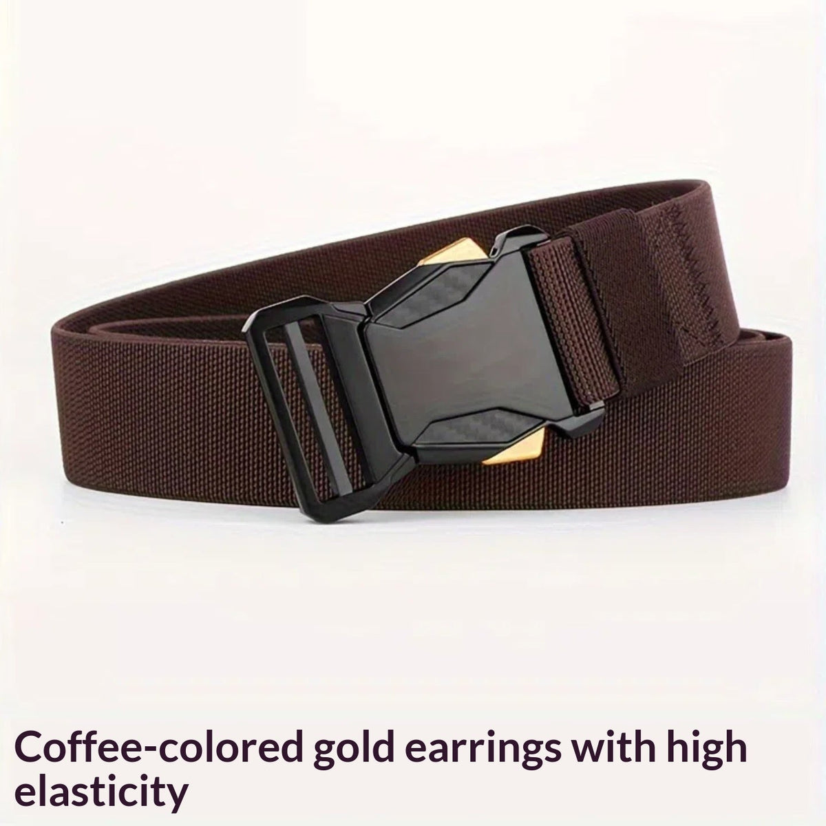 Outdoor Men's Nylon Canvas Tactical Belt