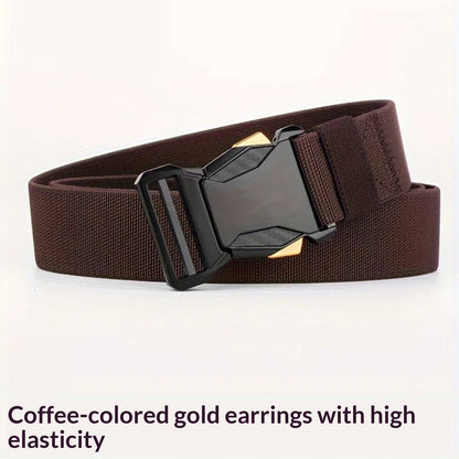 Outdoor Men's Nylon Canvas Tactical Belt
