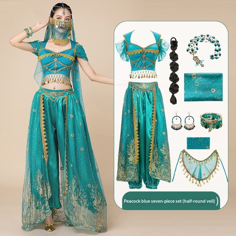 Indian Dance Costume Halloween Jasmine