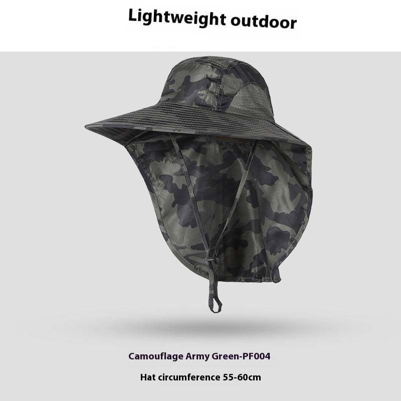 Alpine Cap Sun Protection Men's Outdoor UV-proof