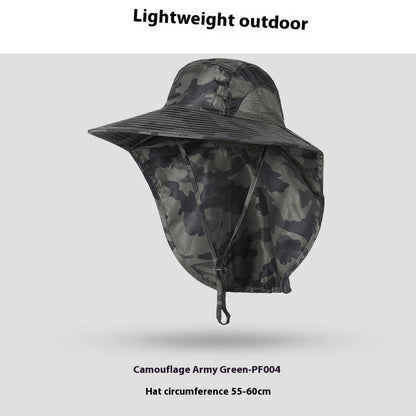 Alpine Cap Sun Protection Men's Outdoor UV-proof