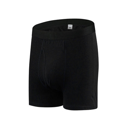 Mens Large-Size Cotton Boxer Briefs