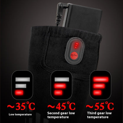 Electric Heating Pure Cotton Skiing Warm-keeping Socks