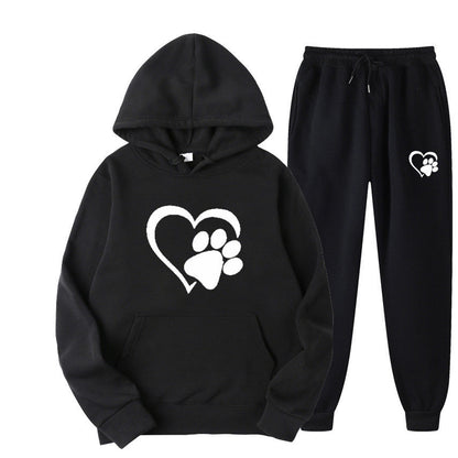 Mens And Womens Printed Hoodie Sets