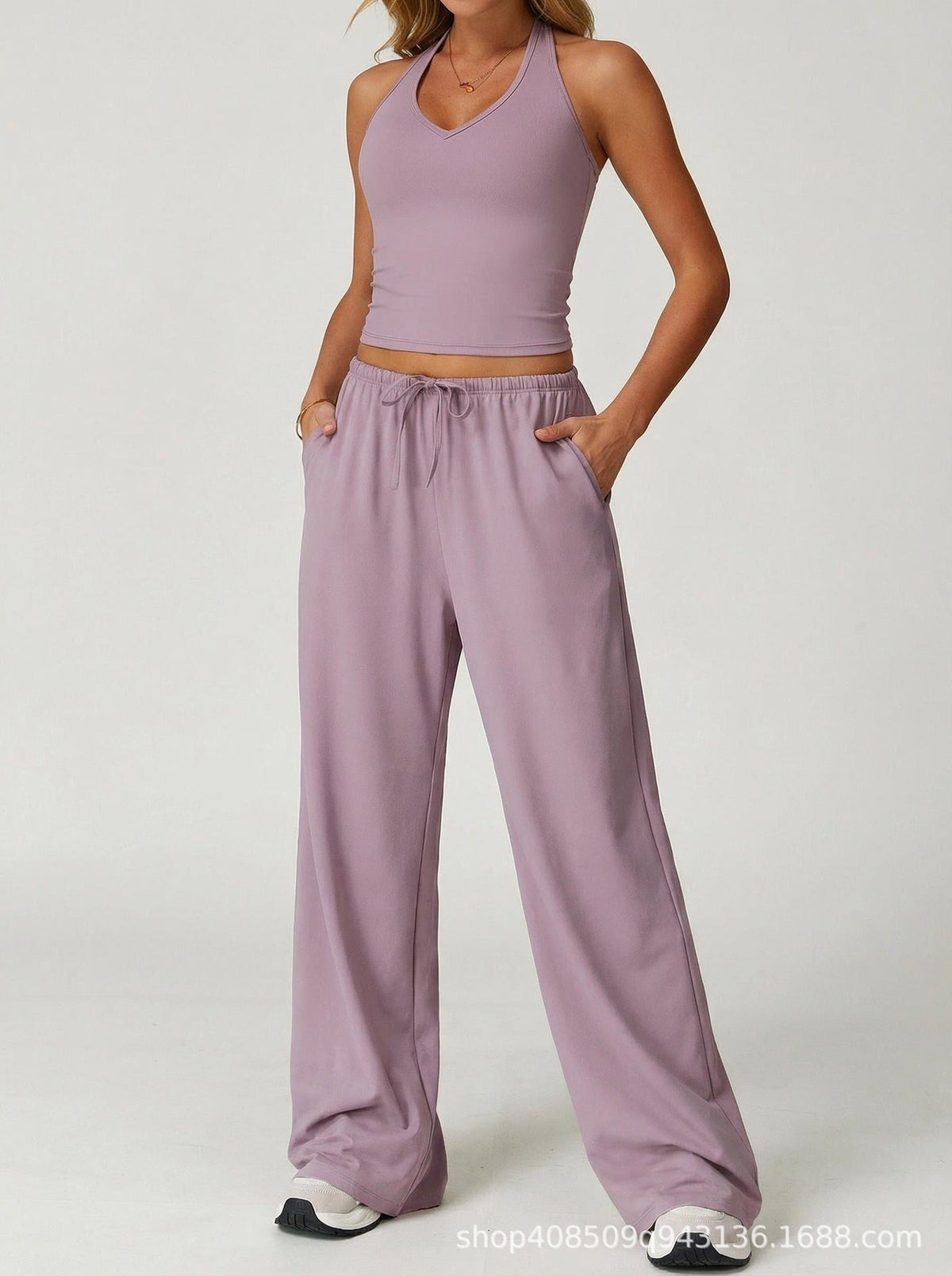 Brushed Yoga Set Quick-drying Workout Outfit