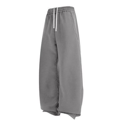 New Trendy Brand Brushed Washed Long Pants