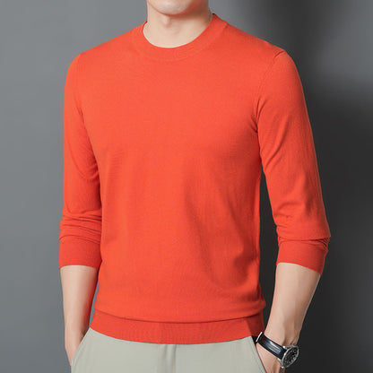 Pullover Solid-color Thermal Base Layer