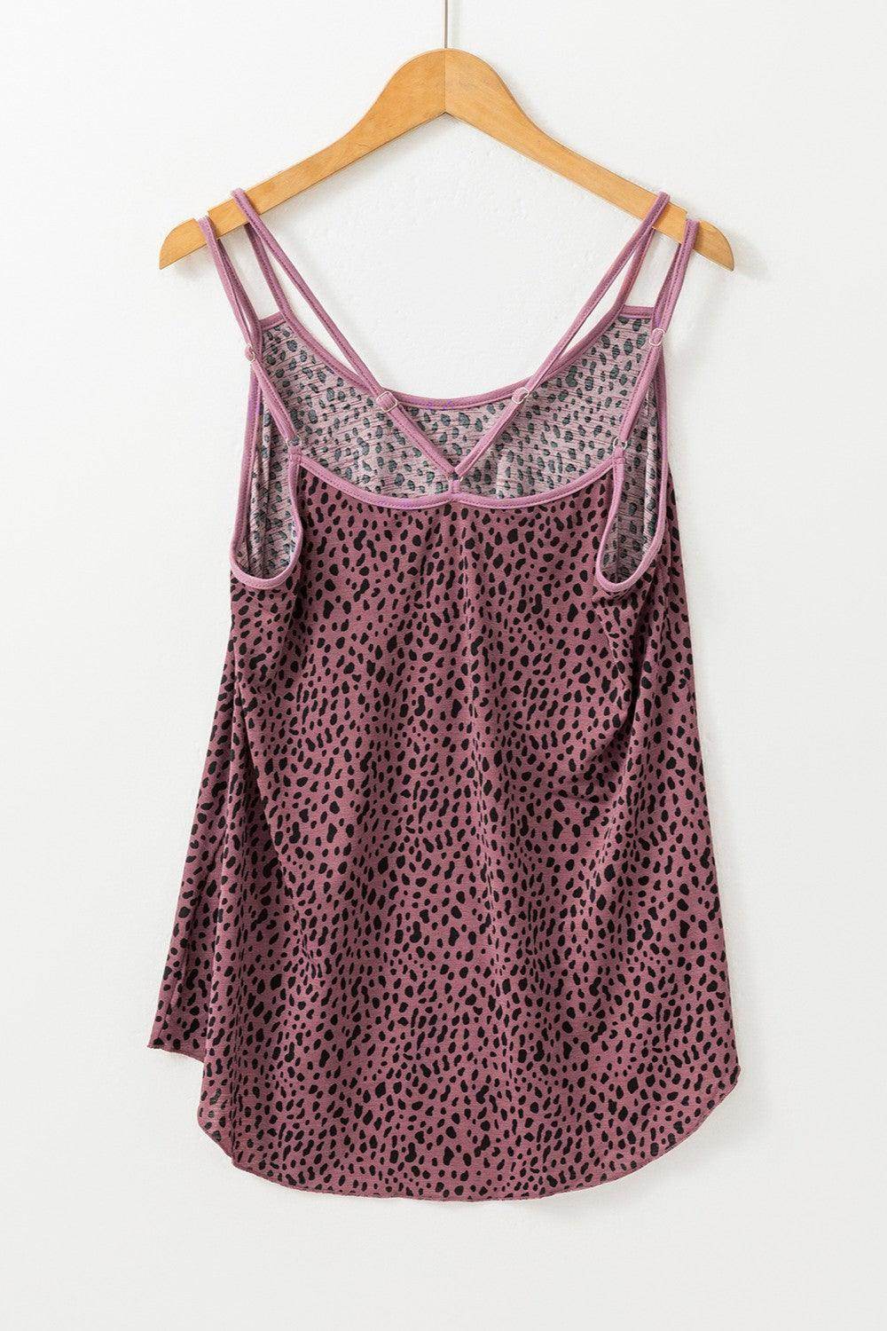 Stylish Printed Round Neck Cami for Everyday Wear