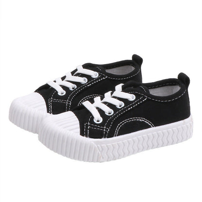 Autumn Korean Style Children's Candy-colored Canvas Shoes