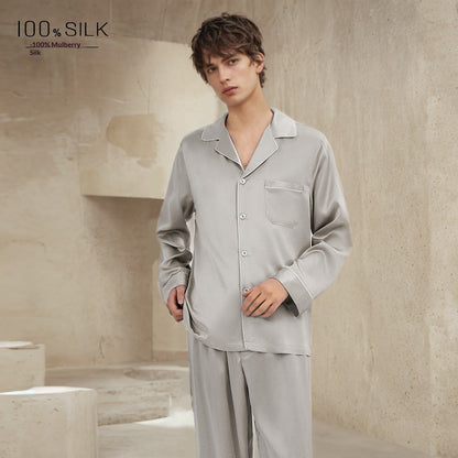 Mumi Heavyweight Silk Pajamas For Men