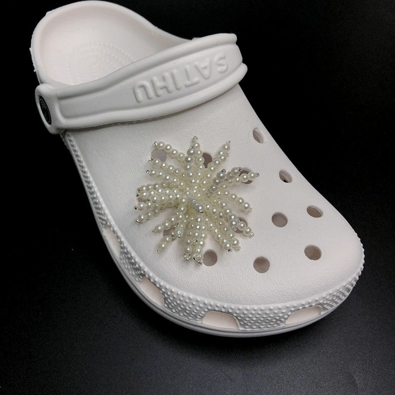 Accessories Pearl Flower Shoe Buckle Everything