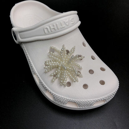 Accessories Pearl Flower Shoe Buckle Everything