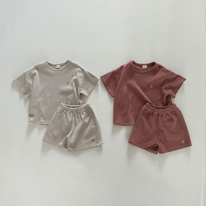 Children Suit Summer Two-piece Set