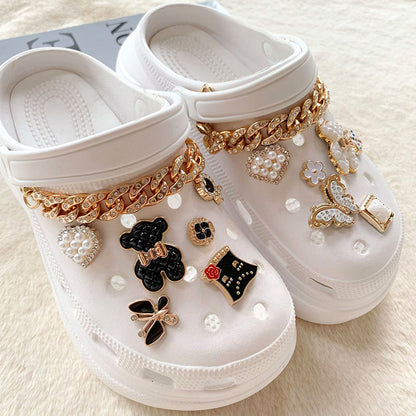 DIY Sneakers Accessories Shoe Buckle Chain Decoration