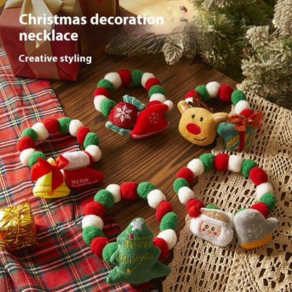Pets Christmas Collar Stretch Ornament