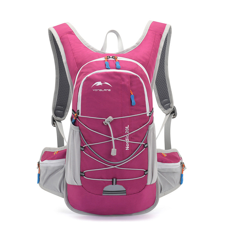 Outdoor Minimalist Printed Cycling Water Bag Backpack