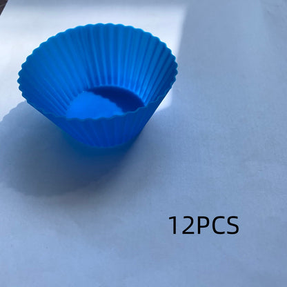10pcs Puff Pudding Cake Mould