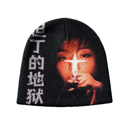 Personalized Pullover Subculture Knit Hat