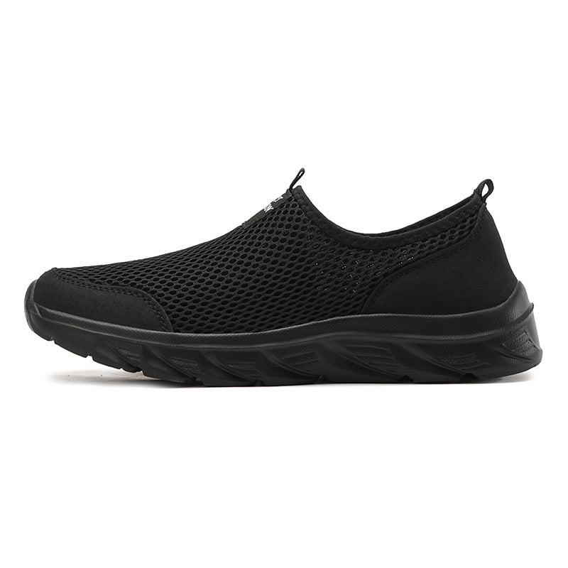Large Size Casual Shoes Mesh Surface Low-top Sneaker