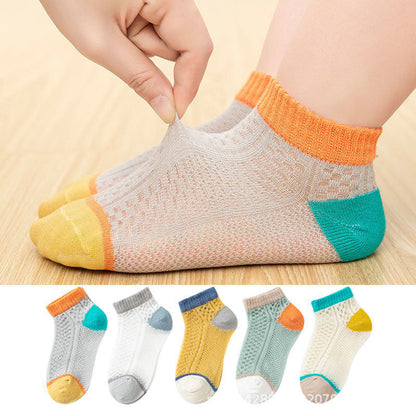 Breathable Cotton Socks For Kids Perfect For Spring And Fall