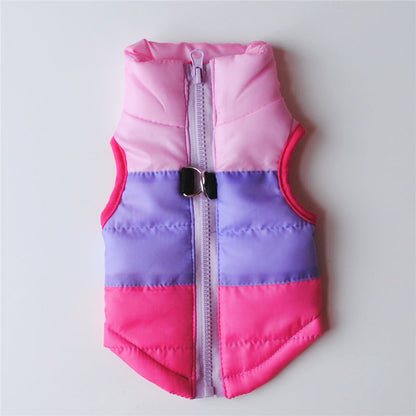 Winter Clothing Pet Clothes Vest Padded Jacket