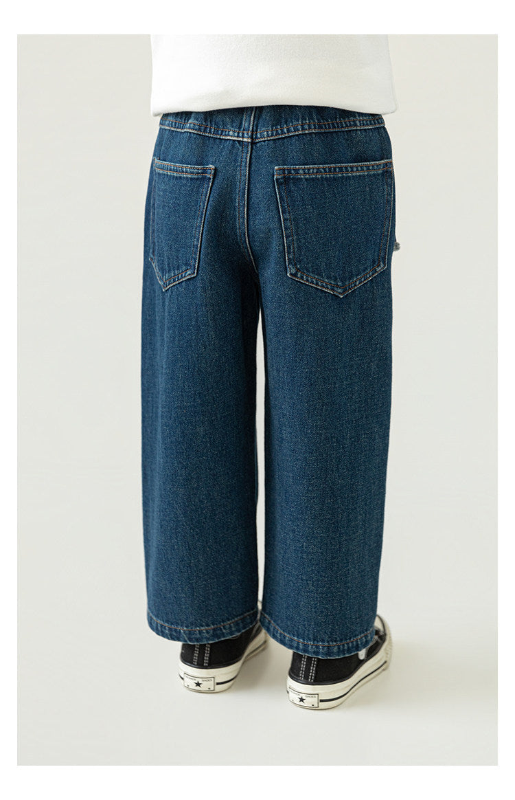 Sweet And Edgy Casual Breathable Butt-flap Jeans