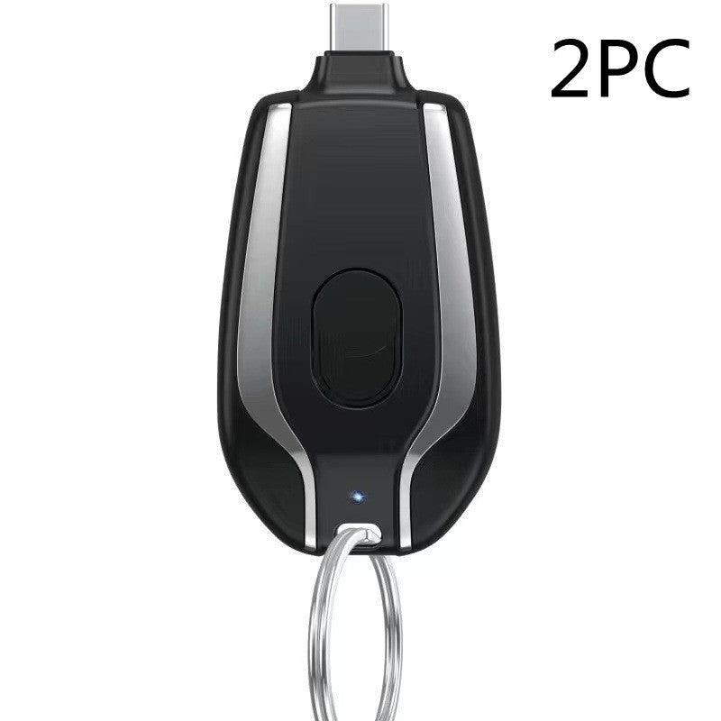 Keyring Wireless Charging Bank 1500mAh Portable Power