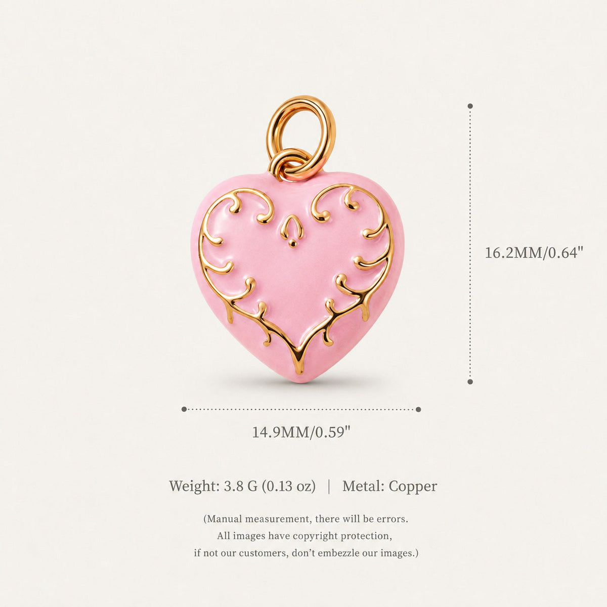 Loving-heart Pendant Shell And Boweveryday Accessories