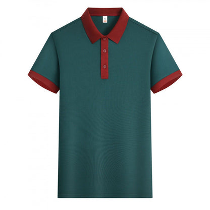 Business Summer Ice Silk Short-Sleeve T-Shirt
