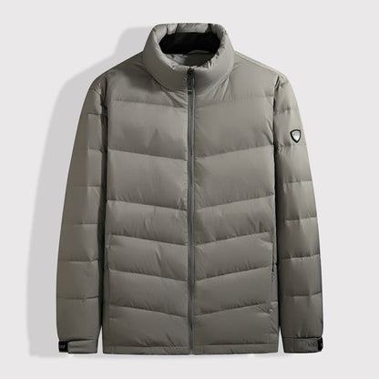 Autumn And Winter Men's Stand-up Collar Warm Down Jacket