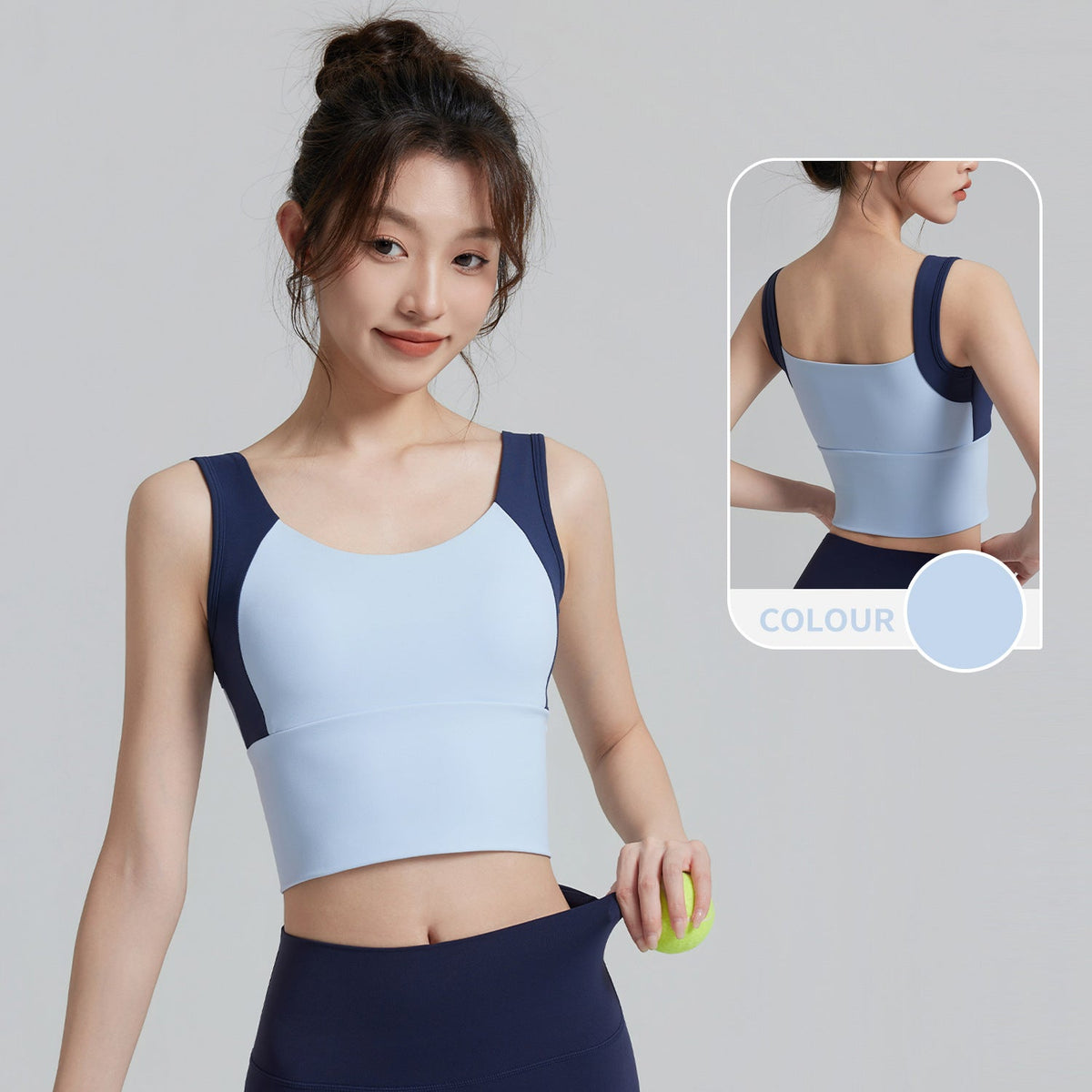 Womens Casual Yoga Tank Sports Top