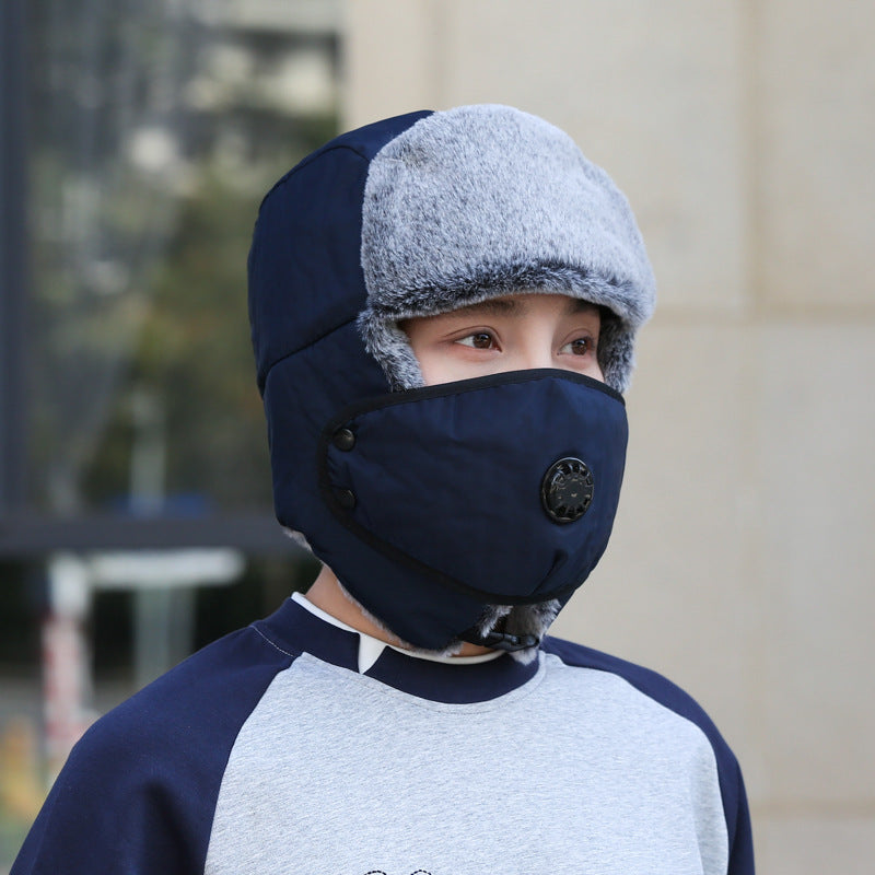 Men's Windproof Earflap Ushanka Outdoor Hat